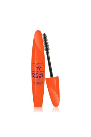 Volumizing Black Mascara - Instant Full Volume Cat Walk Mascara 8691190068677 - Golden Rose