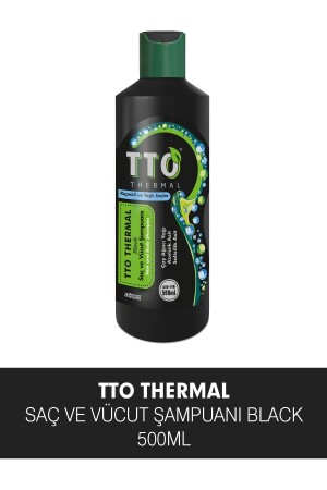 Hair And Body Shampoo 400 + 100 Ml Black (Tea Tree Oil / Tea Tree Oil) - Tto