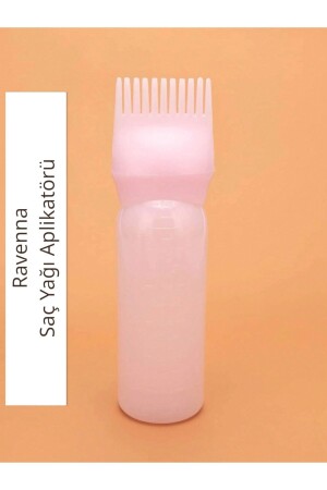 HAIR CARE OIL - HAIR COLORING - CAN REFILL APPLICATOR 6 OZ. PLASTIC BOTTLE PINK - Ravenna