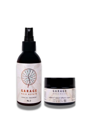 Hair Care Set No. 2 Spray + Hair Balm - Garage Organics
