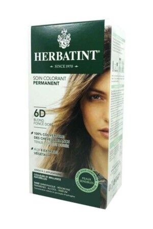 Hair Dye 6d Blond Fonce Dore 8016744500135 - Herbatint