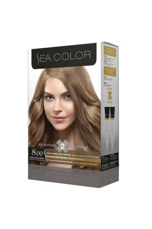 Hair Dye 8. 00 Intense Light Brunette - Sea Color