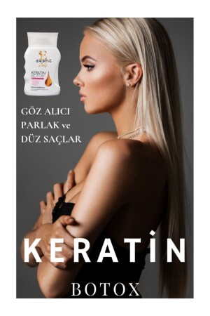 Hair Keratin-Brazilian Blow Dry-Permanent Straightener Botox 120ML - Exotic Lady