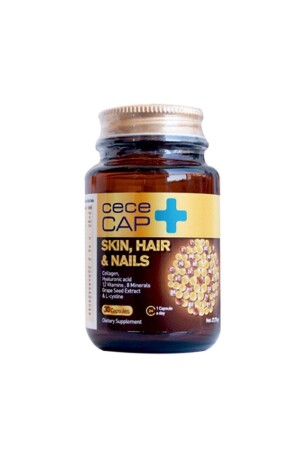 Hair Nail And Skin Multivitamin 30 Capsules - Cececap
