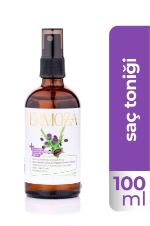 Hair Strengthener and Repairer – Anti-Hair Loss – Rosemary- Burdock Extract- Biotin - Tonic - 100ml - Ermoza Kozmetik