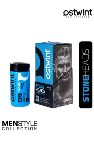 Hair Styling Powder (PUDRA) Wax Hard Blue 20 gr - Ostwint