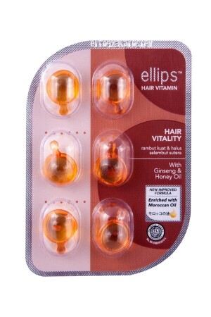 Hair Vitality Canlandırıcı Saç Vitamini 6 Kapsül - Ellips