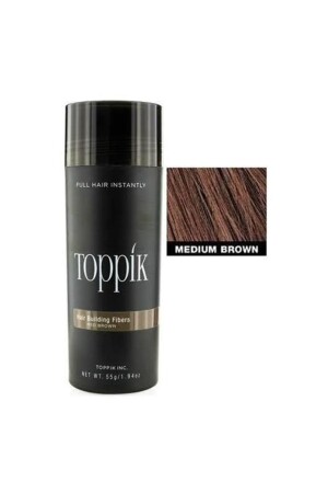 Hair Volumizing Fiber Medium Brown 27. 5 g 8680937004719 (Oxidant-free) - Toppik