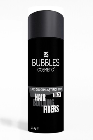 Hair Volumizing Topical Powder - Black 30ml - Bs Bubbles Cosmetic