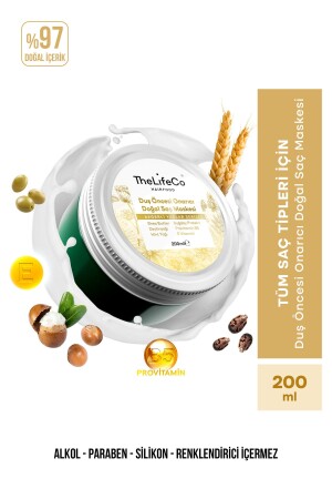 Hairfood Precious Oils Series Pre-Shower Repair Natürliche Haarmaske 200 ml - Thelifeco
