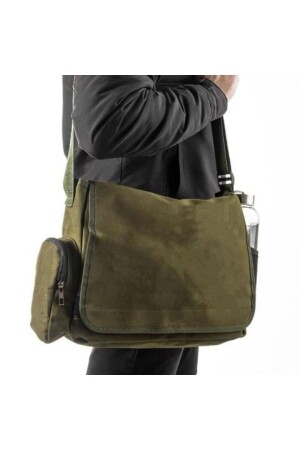 Khakifarbene Postbotentasche/Tasche Deefpostaci - DEEFWEAR