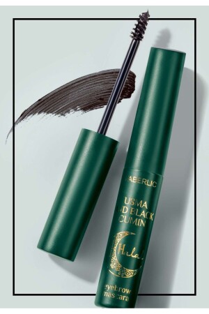 Halal- Eyebrow Mascara with Usma and Black Cumin Oil- Ash Brown*5867 - Faberlic