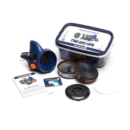 Half mask with filters SUNDSTROM Premium Pack SR 100, M/L - Sundstrom