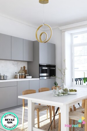 Hall Entrance Living Room White Light Single LED Chandelier 20 Q FEBREZ SINGLE PENDANT LAMP - Harnelli
