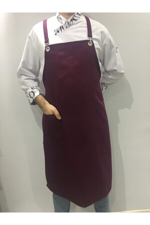 Halterneck Kitchen Apron AÖ21 - ADALILAR İŞ ELBİSELERİ