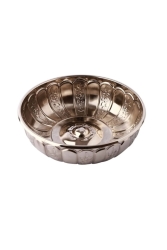 Hamam Tası Osmanlı Motifli Metal Banyo Tası Kt101 - KT HOME