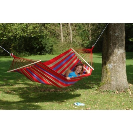 Hammock Amazonas Aruba, with EllTex material, red - Amazonas