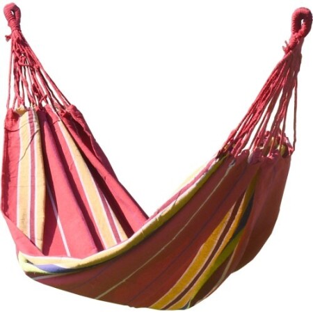 Hammock Cattara Textil – red-yellow 200 x 100 cm - Cattara