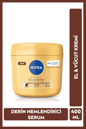Hand and Body Care Cream Cocoa Butter 400 ml - Nivea