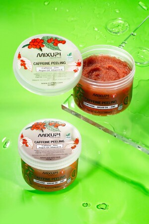 Hand & Fuß - Revitalisierendes und erneuerndes Hand-Fuß-Koffeinpeeling 300 gr - Mixup