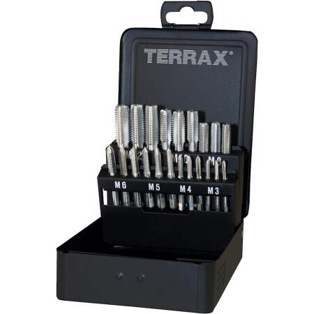 Hand tap set RUKO M3-M12 Terrax HSS - Ruko