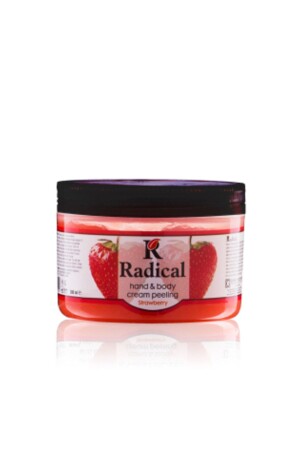 Hand&body Cream Peeling 400 ml Strawberry Hand And Body Peeling - Radical