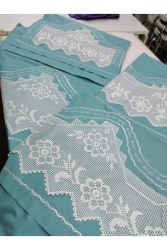 Handcrafted Lace Duvet Cover Set TYC00389024450 - Çeyizci Sokağı