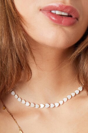 Handgefertigte Herzkette TM-5186 - New Obsessions