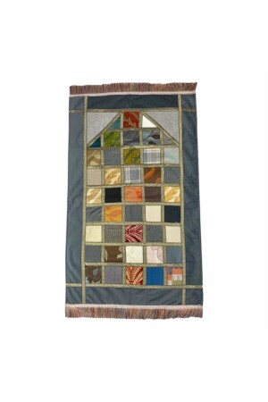 Handmade 40 Patchwork Fabric Prayer Rug 70x110cm - Keven Home