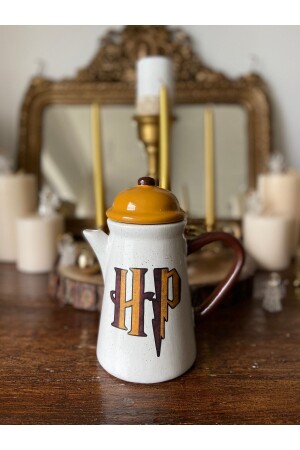 Handmade Ceramic Jug with Lid - Harry Potter Themed Hp SURAHI209 - Handmadesign