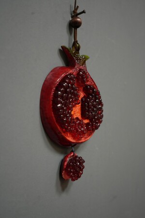 Handmade Gift Pomegranate Wall Ornament Pomegranate Ornament Meaningful Home Gift Decorative Wall Accessory - Camekan