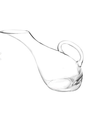 Handmade Glass Tilted Duck Jug 33x22 Cm WATER. ORY. 001 - Jenisa