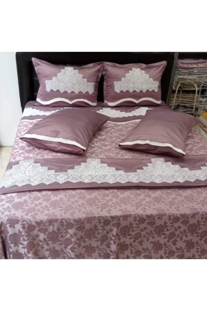 Handmade Lace Pique Set Giant Campaignaaaaa Heavy Model with Lace on Both Sides of the Cover 6282920 - bursa çeyiz