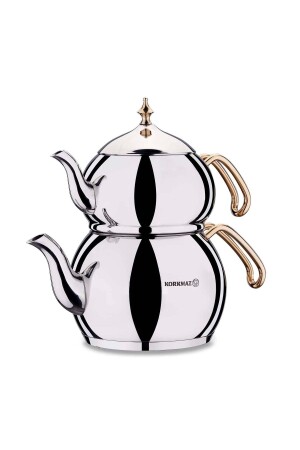 Hanedan Gold Teapot Set 9081103A222-01 - KORKMAZ
