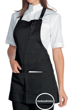 Hängende Küchenschürze, Meisterkoch, Café, Chef, Kellner, Koch, Friseur, Kunst, Tattoo, Barista, Schürze – Schwarz 252322916 - medusaforma