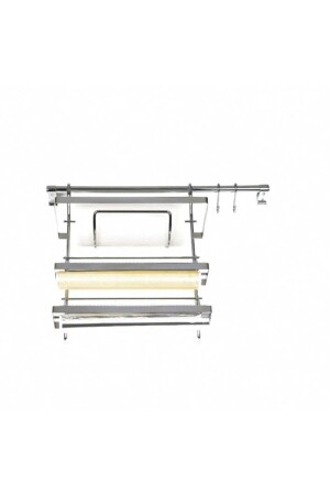 Hanging Foil Holder Paper Towel Holder Stretch Spout Set for Kitchen Chrome LOFTUS123456796 - Akın Lux