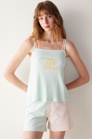 Happiness Atlet Mint Yeşili Pijama Üstü - Penti