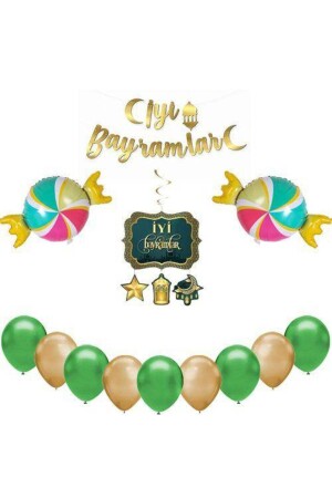 Happy Holidays Decoration Set - Parti Dükkanım