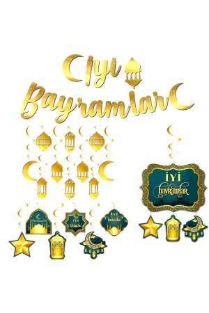 Happy Holidays Hanging Ornament Set - Parti Sürprizi