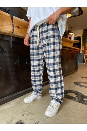 Harajuku Kare Desenli Unisex Eşofman 1bloodkarekose - BİQ & TAQ BUTİK