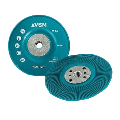 Hard pad for fiber discs VSM ZFT3 125xM14 - VSM