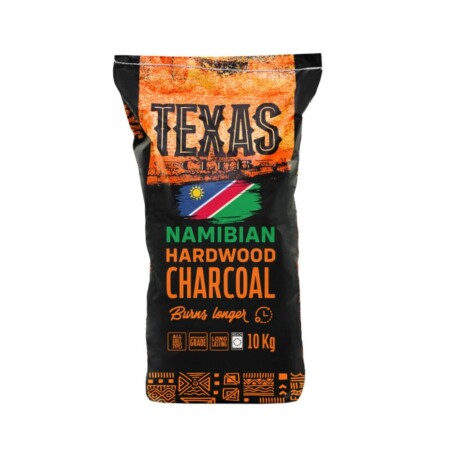 Hardwood charcoal Texas Namibian, 10kg - Kamado BONO