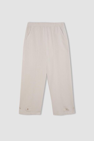 Harem Linen Blend Trousers B7506AX24SP - Defacto