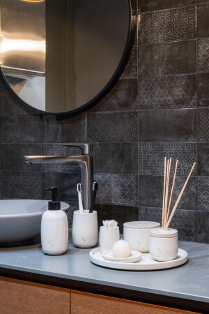 Harmonia Concrete Bathroom Set B. BBS. P01 - Polyconart