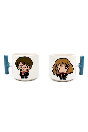 Harry Potter und Hermine Granger Beste Freunde Set mit 2 blauen T-Bechern HGBAR60 - Hediye Galerisi