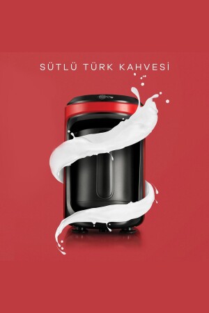 Hatır Hüps Turkish Coffee Machine with Milk Red 153. 03. 06. 2264 - Karaca