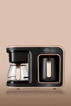 Hatır Plus 2in 1 Turkish and Filter Coffee Machine Rosie Brown 153. 01. 06. 4920 - Karaca