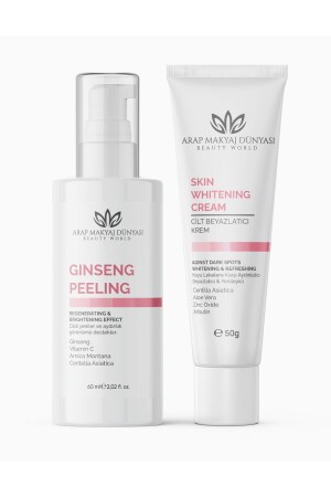 Hautaufhellung und Ginseng-Peeling - Arap Makyaj Dünyası