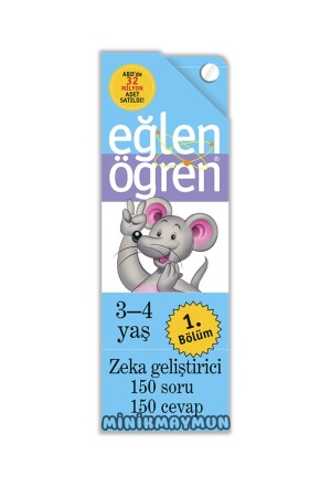 Have Fun and Learn (Ages 3-4 1. Department) 8680009700013 - Dstil Tasarım