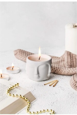 HAVELKA SCENTED CONCRETE CANDLE - Lalezen Home